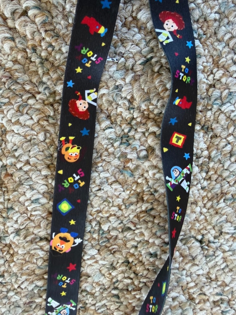 Disney Toy Story Lanyard with clip for tags